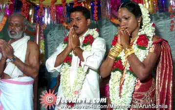 Arun Sunila Marriage Photographs